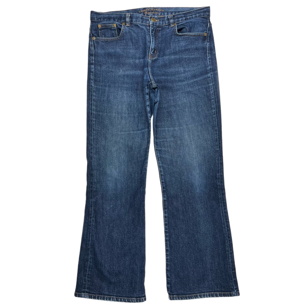 Ralph Lauren Classic Bootcut High Rise Bootcut Flare Stretch Denim Jeans